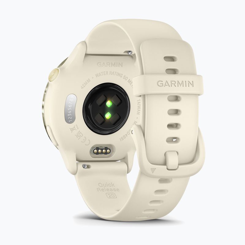Hodinky Garmin Vivoactive 6 lunar gold/bone 4