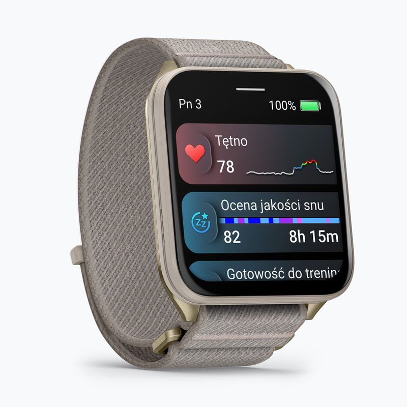 Hodinky Garmin Venu X1 soft gold/french gray 2