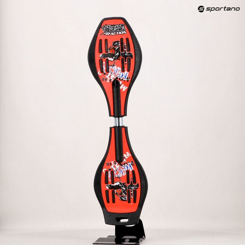 Mechanika waveboard červená PW-501 9