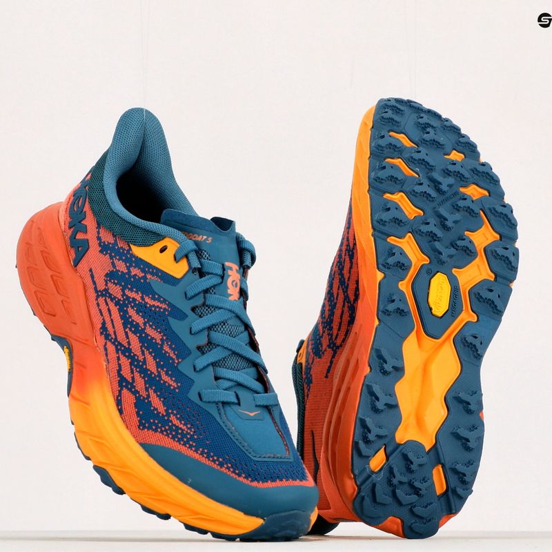 Dámska bežecká obuv HOKA Speedgoat 5 blue-orange 1123158-BCCML 15