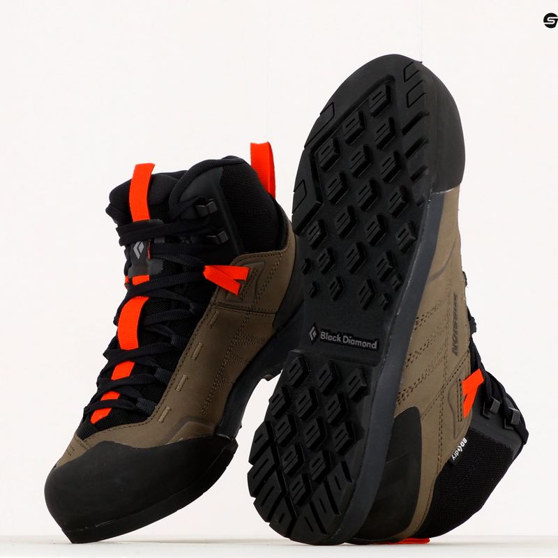 Pánska prístupová obuv Black Diamond Mission LT Mid WP brown BD58002693730751 13