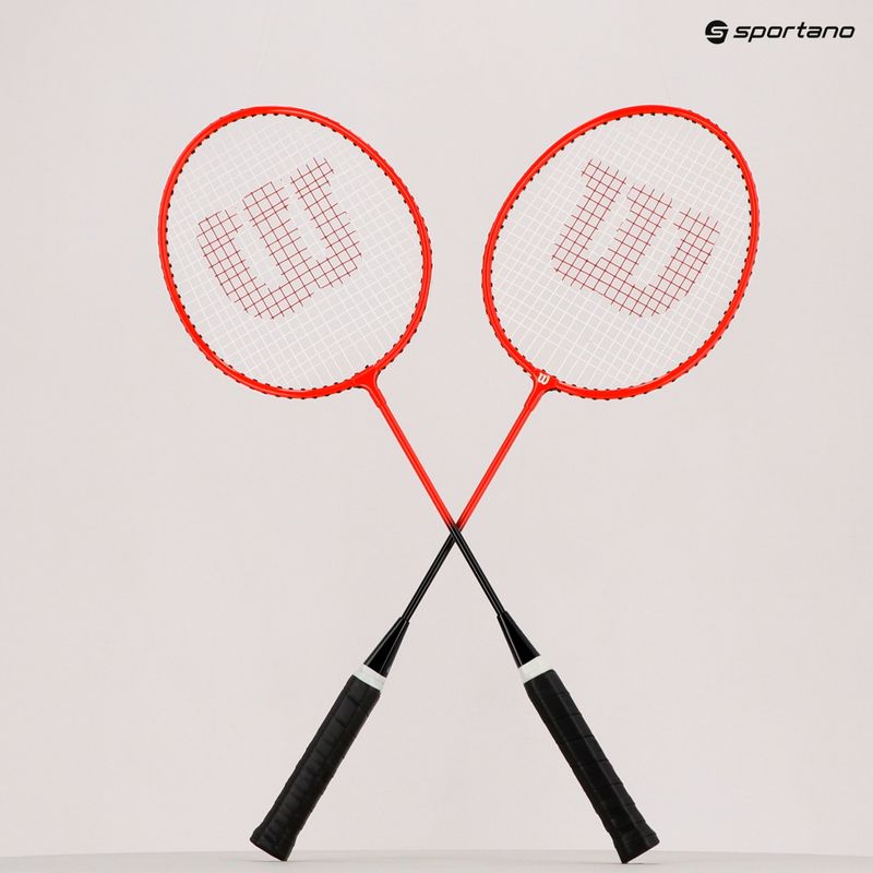 Wilson Badminton V2 3 2PC žltá WR135710F3 badmintonová súprava 8