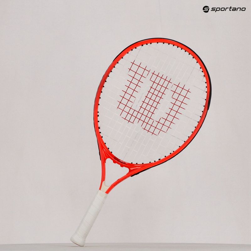 Detská tenisová raketa Wilson Roger Federer 21 Half Cvr červená WR054110H+ 8