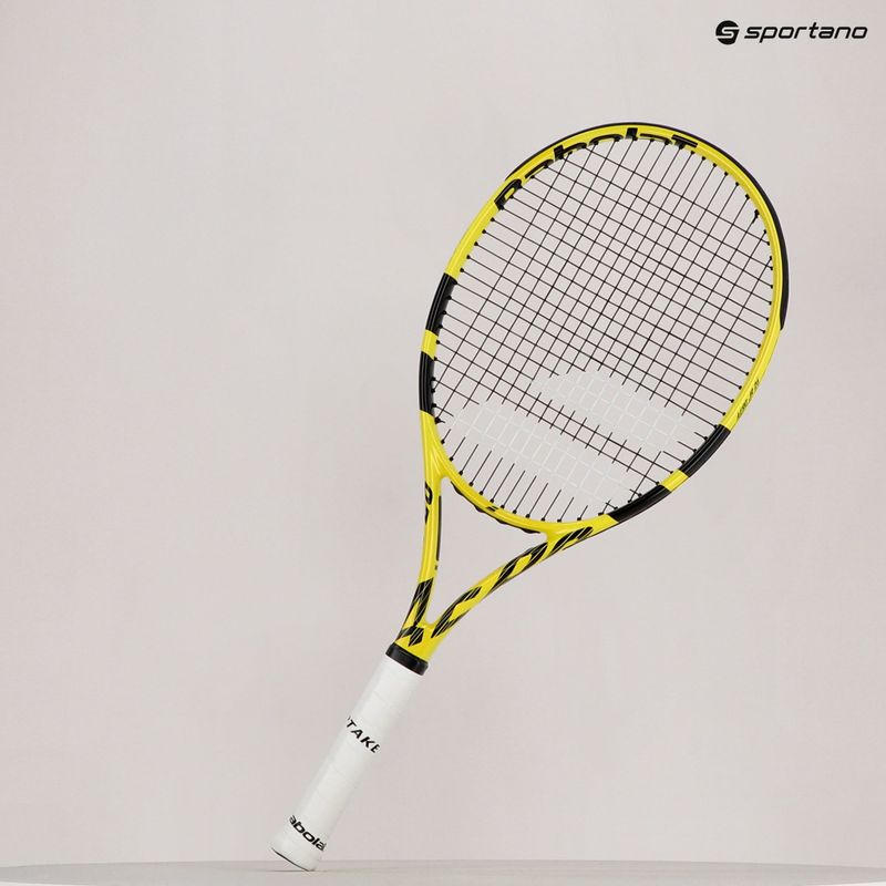 Detská tenisová raketa Babolat Aero Junior 26 žltá 140252 8