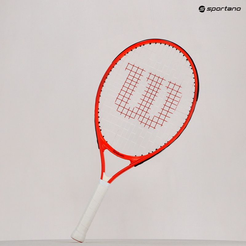 Detská tenisová raketa Wilson Roger Federer 23 Half Cvr červená WR054210H+ 8