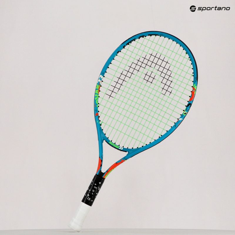 Detská tenisová raketa HEAD Novak 23 SC modrá 233112 13