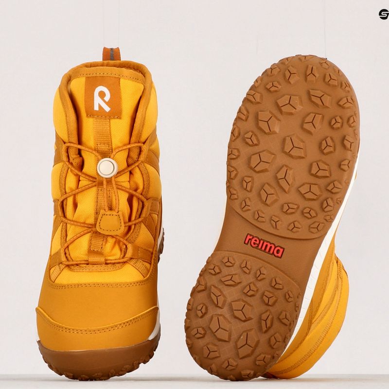 Reima Myrsky žlté detské snehové topánky 5432A-257 12