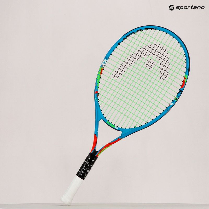 Detská tenisová raketa HEAD Novak 25 SC modrá 233102 12