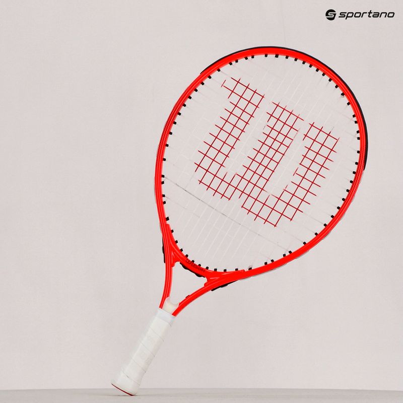 Detská tenisová raketa Wilson Roger Federer 19 Half Cvr červená WR054010H 8