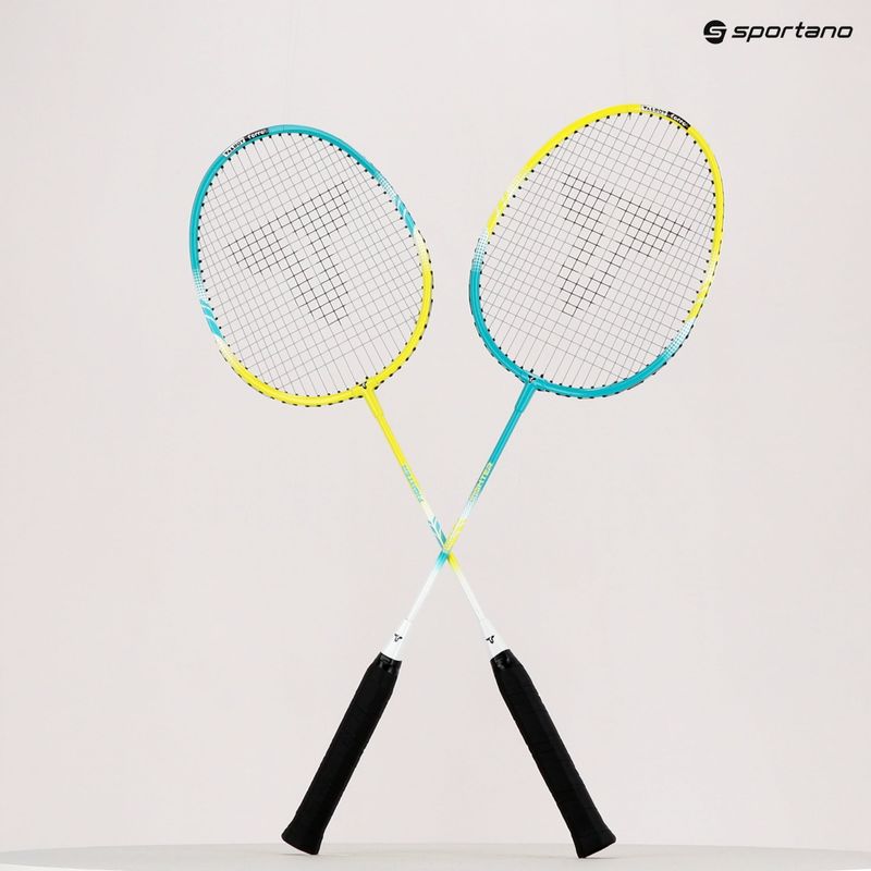 Talbot-Torro 2 Fighter bedmintonový set modro-žltý 449412 9
