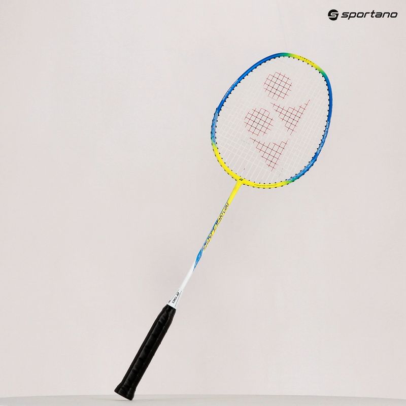 Bedmintonová raketa YONEX Nanoflare 100 žlto-modrá 7