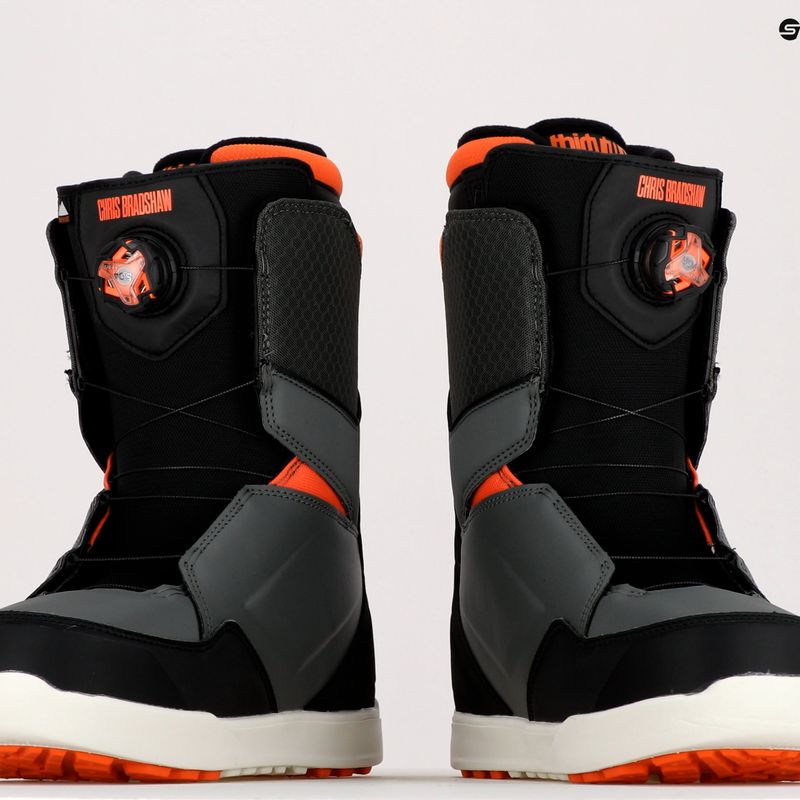 Pánske topánky na snowboard THIRTYTWO Lashed Double Boa Bradshaw Orange 8105000453 11