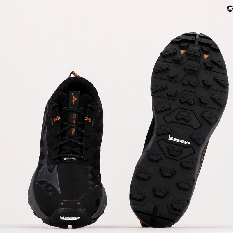 Pánska bežecká obuv Mizuno Wave Daichi 7 GTX čierna J1GJ225638 12