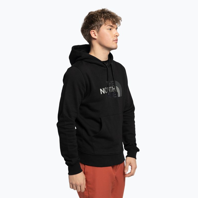 Pánska trekingová mikina The North Face Drew Peak Hoodie black NF00AHJYKX71 3