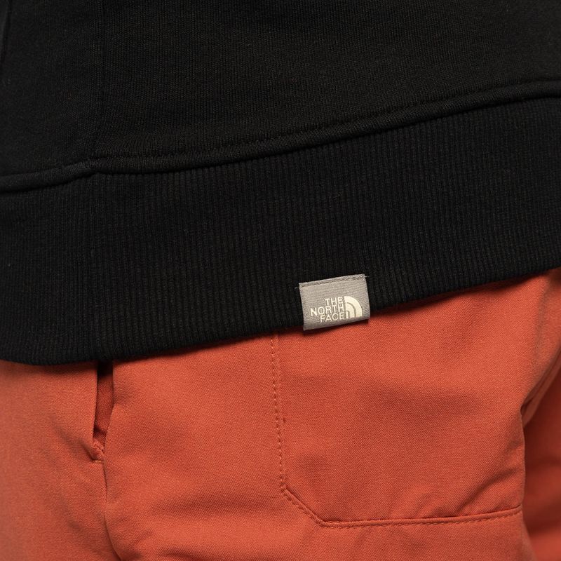Pánska trekingová mikina The North Face Drew Peak Hoodie black NF00AHJYKX71 8