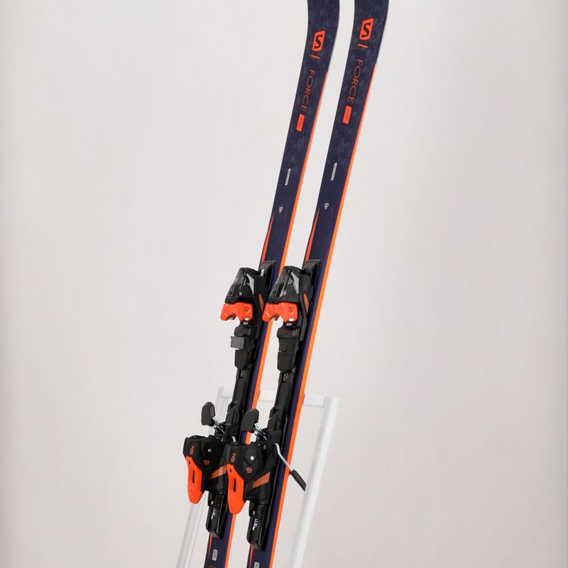Dámske zjazdové lyže Salomon S/Force Fever + M11 GW navy blue L411355/L4113231 11