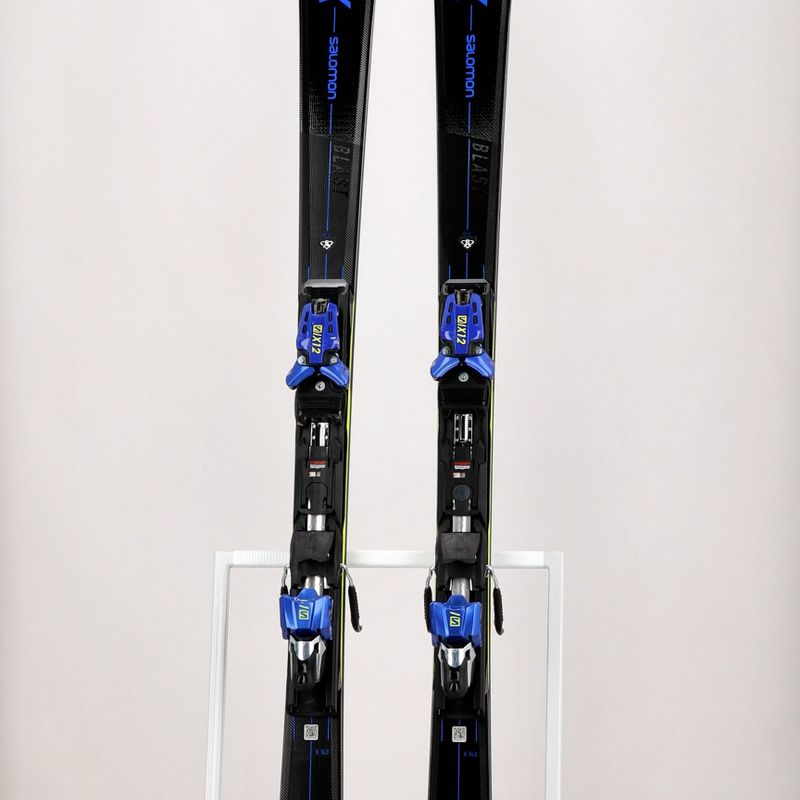Pánske zjazdové lyže Salomon S/Max Blast + X12 Tl GW black L411341/L4113152 10