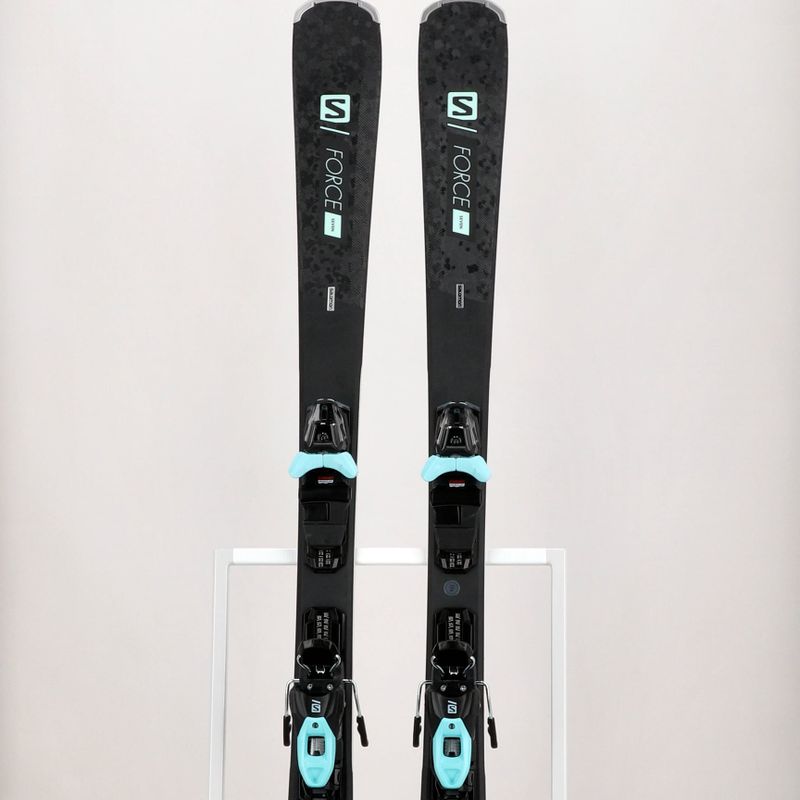 Dámske zjazdové lyže Salomon S/Force W 7 + M1 GW black L411356/L4113251 11