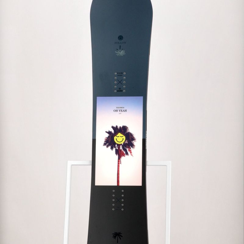 Dámsky snowboard Salomon Oh Yeah čierny L41564 8