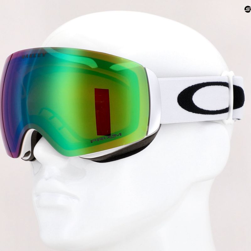 Lyžiarske okuliare Oakley Flight Deck M green-blue OO7064-23 7