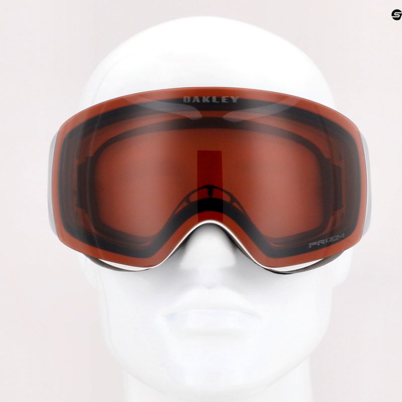 Lyžiarske okuliare Oakley Flight Deck M hnedé OO7064-C5 7