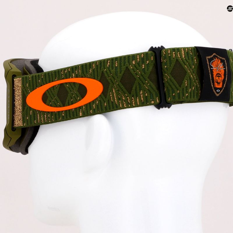 Lyžiarske okuliare Oakley Line Miner L gold OO7070-D7 7