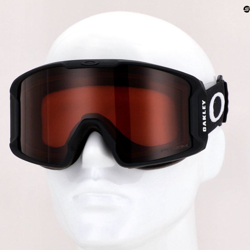 Lyžiarske okuliare Oakley Line Miner M hnedé OO7093-64 7