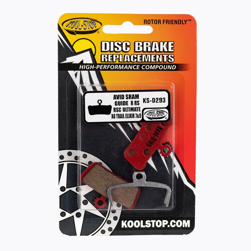 Organické brzdové doštičky Kool-Stop červené D293