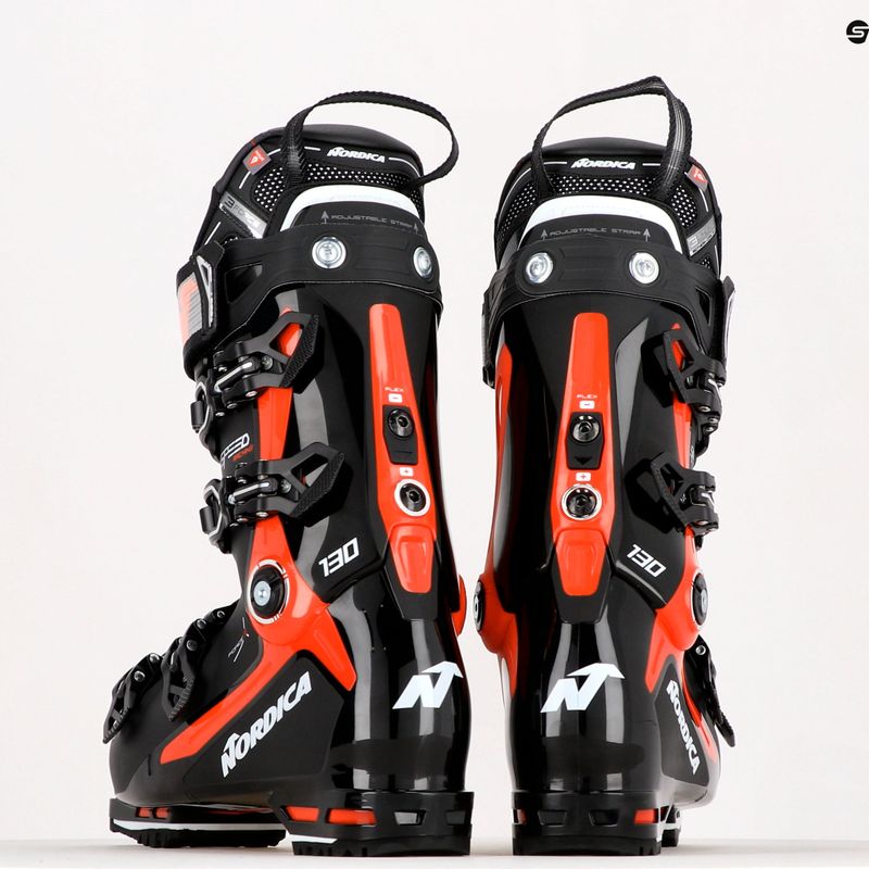 Lyžiarske topánky Nordica SPEEDMACHINE 3 130 (GW) black 050G1400 3F1 9