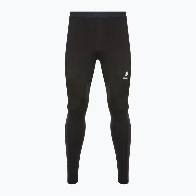 Pánske nohavice na bežecké lyžovanie ODLO Ceramiwarm black 622482