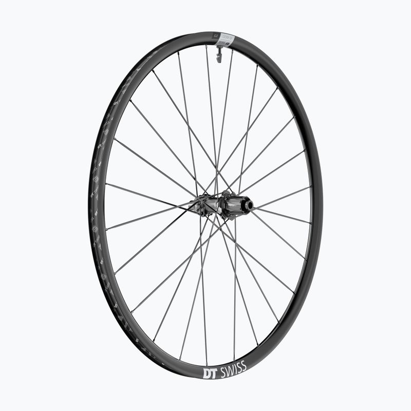 DT Swiss E 1800 SP 700C CL 23 12/142 ASF11 čierne zadné koleso na bicykel