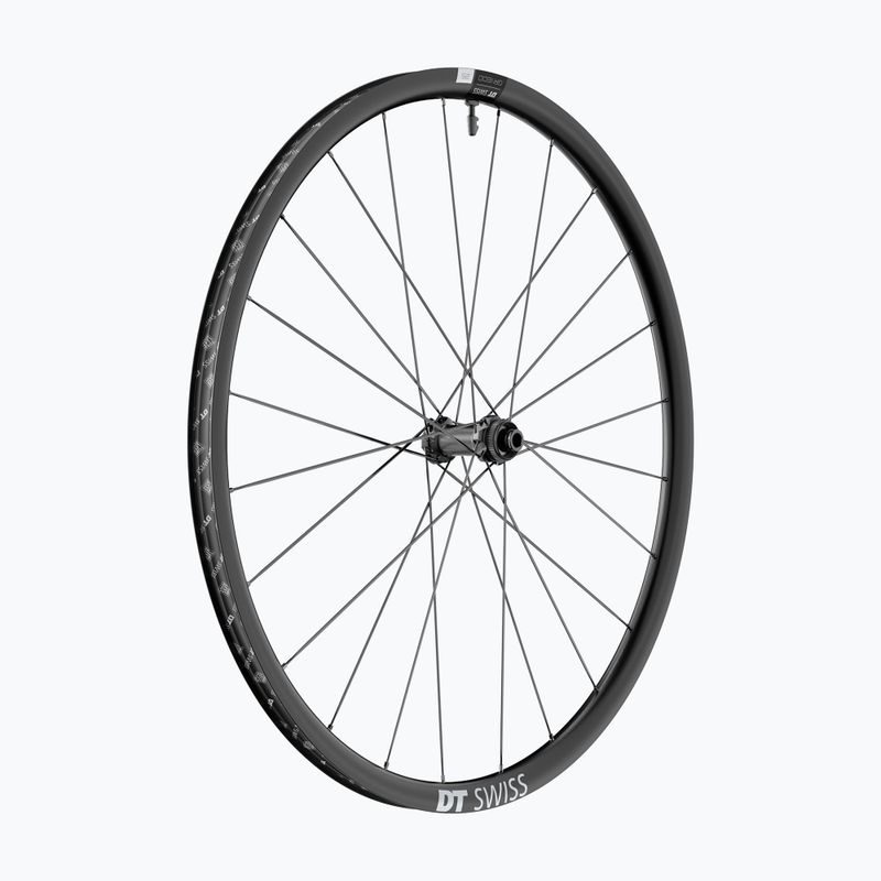 DT Swiss GR 1600 SP 700C CL 25 12/100 čierne predné koleso na bicykel