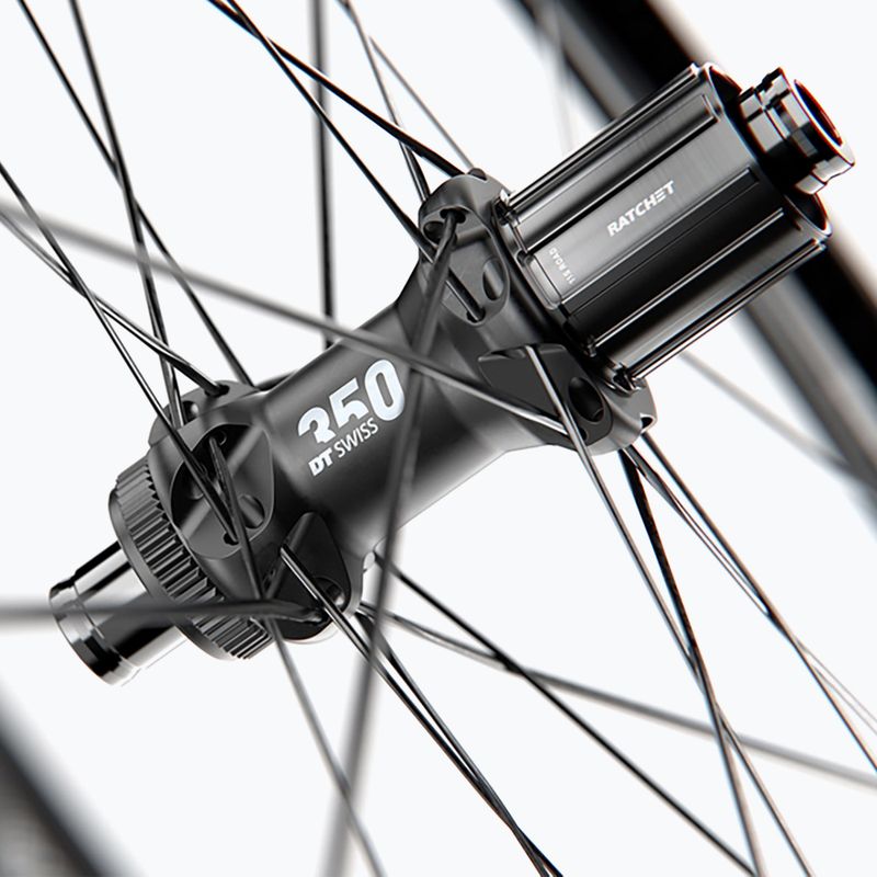 Zadné koleso na bicykel DT Swiss ER 1600 SP 700C CL 30 12/142 ASL11 čierne 2