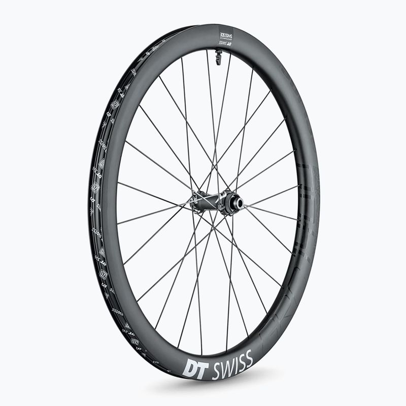 Predné koleso na bicykel DT Swiss GRC 1400 SP 700C CL 42 12/100 čierne