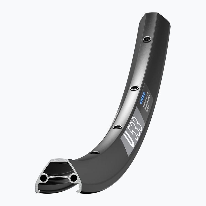 DT Swiss U 533 26 22 MM DB VI 32 čierny ráfik na bicykel 2