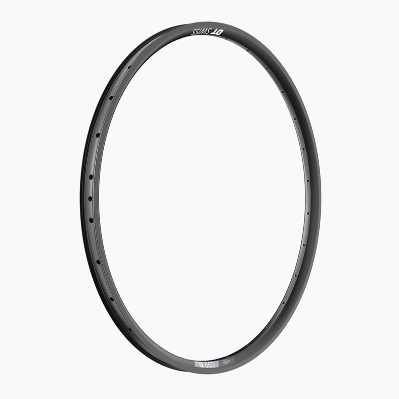 DT Swiss U 663 29 30 MM DB VI 28 čierny ráfik na bicykel
