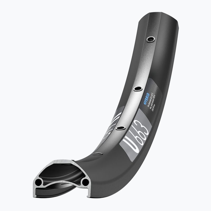 DT Swiss U 663 26 30 MM DB VI 32 čierny ráfik na bicykel 2