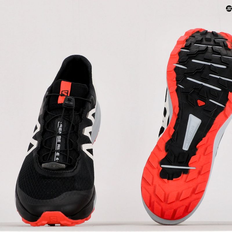 Pánska bežecká obuv Salomon Sense Ride 4 čierna L417266 13