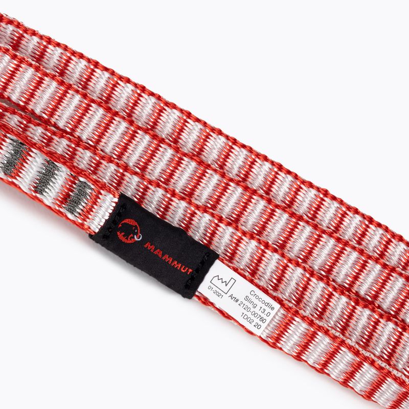 MAMMUT Crocodile Sling 13.0 lezecká páska červená 2