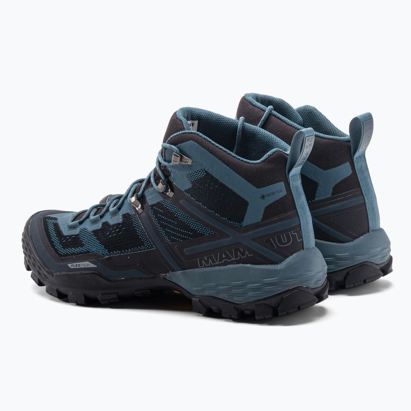 Pánske trekové topánky MAMMUT Ducan Mid GTX blue 3
