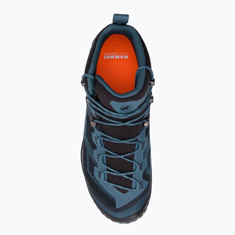 Pánske trekové topánky MAMMUT Ducan Mid GTX blue 6