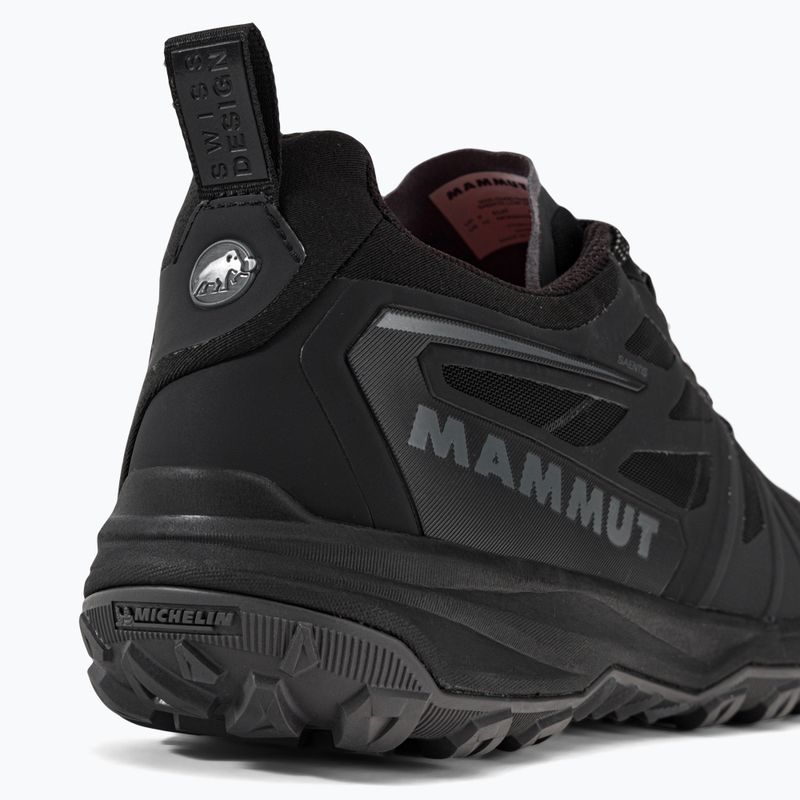 Pánske turistické topánky Mammut Saentis Low black 9
