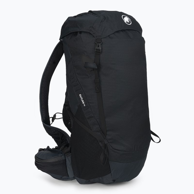 MAMMUT Ducan 24 l turistický batoh čierny 3