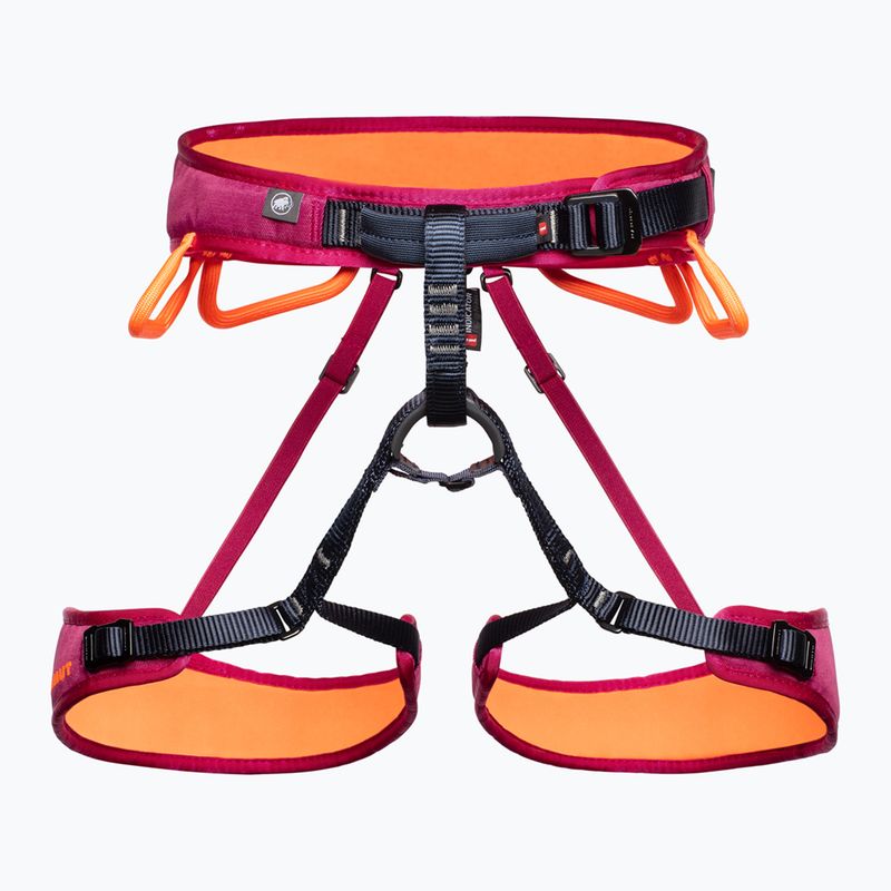 Dámsky lezecký postroj Mammut Ophir Fast Adjust 6373 oranžovo-červený 2020-01351-6373-110