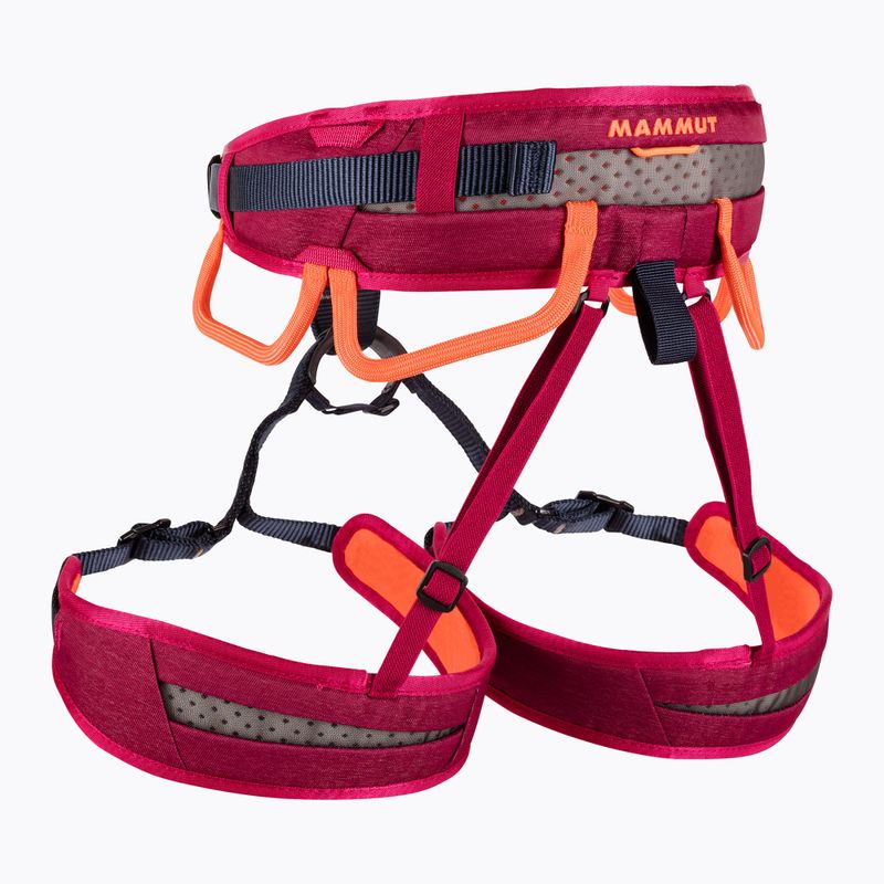 Dámsky lezecký postroj Mammut Ophir Fast Adjust 6373 oranžovo-červený 2020-01351-6373-110 2
