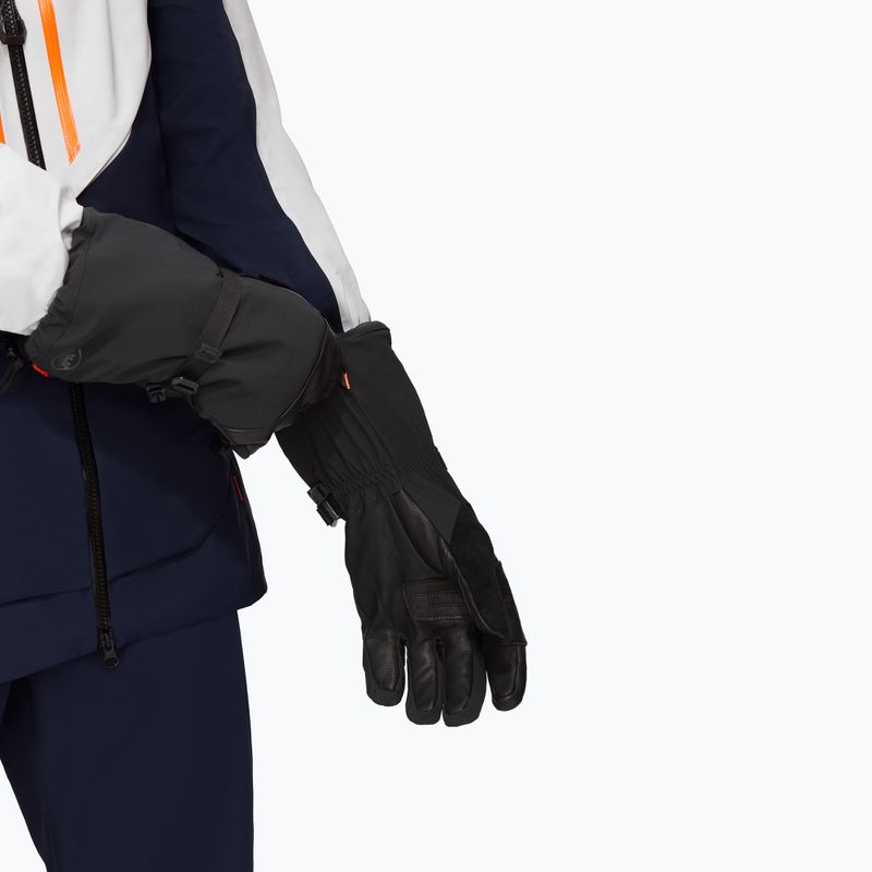 Trekingové rukavice Mammut Masao 3 v 1 čierne 1190-00310-0001-1100 11