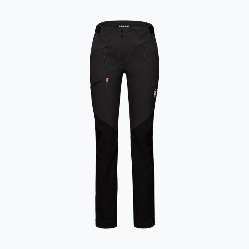 Dámske softshellové nohavice MAMMUT Courmayeur SO black 8