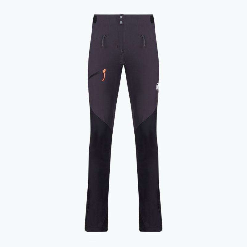 Dámske softshellové nohavice MAMMUT Courmayeur SO black 4