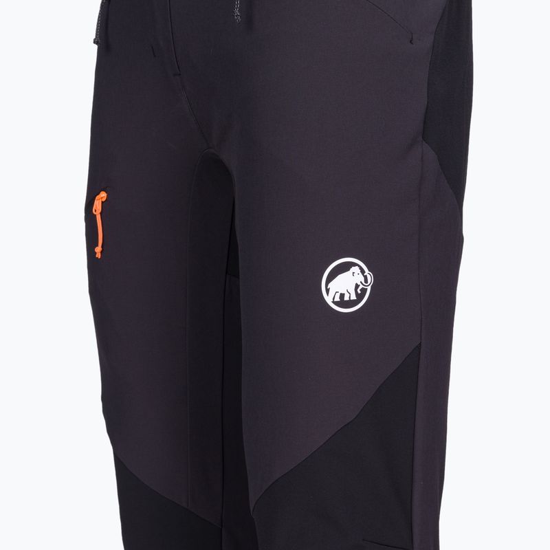 Dámske softshellové nohavice MAMMUT Courmayeur SO black 6