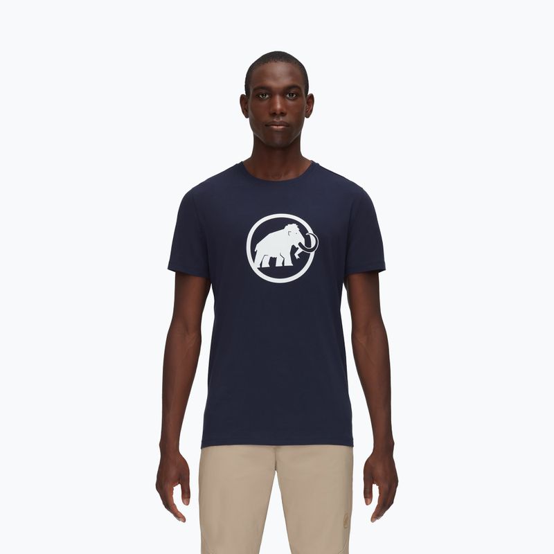 MAMMUT Classic pánske trekingové tričko námornícka modrá 2